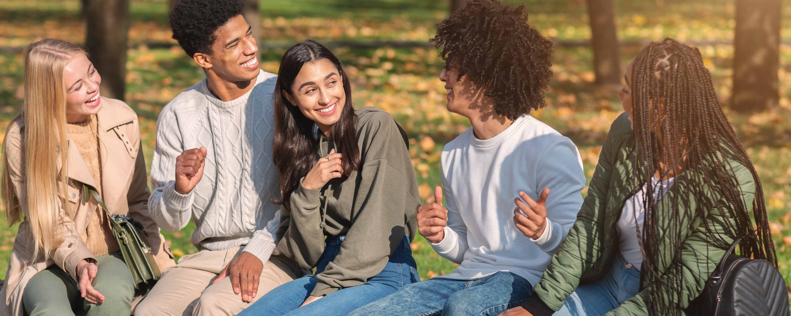 Photo of teens on story about "teensplaining"