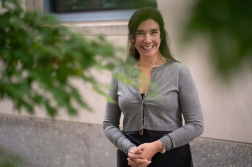 Photo of Dolores Albarracín, the new director of the Annenberg Public Policy Center