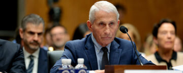 Dr. Anthony Fauci testifying.