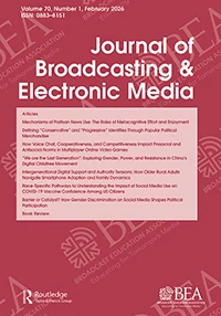 Journal of Broadcasting and Electronic Media Cover