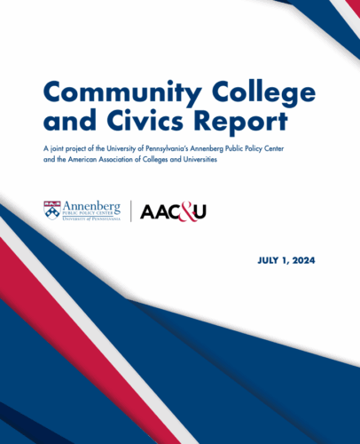 Community College and Civics Report