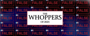 Image for FactCheck.org's Whoppers of the Year
